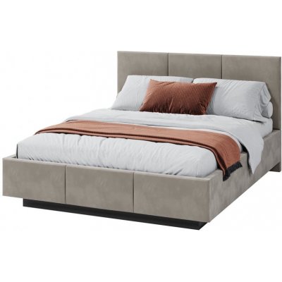 DobreSny Aveiro s kovovým zdvižným roštem PARIS Mousse Béžová – Sleviste.cz