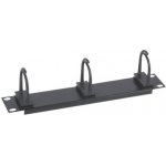 Vyvazovací panel XtendLan PP01-CB Vyvazovací panel, 10", 1U, 3x plastová úchytka PP01-CB – Hledejceny.cz