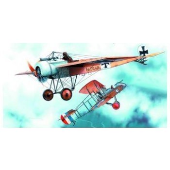 Směr Fokker E.III slepovací stavebnice letadlo 1:72