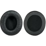 eses náhradní náušníky pro sluchátka Sennheiser HD205 černé kožené – Zboží Živě