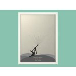 Svatební balónky hostů se jmény v bílém rámu 43 x 53 cm – Sleviste.cz