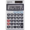 Kalkulátor, kalkulačka Maul M 12 kapesní kalkulačka šedá Displej (počet míst): 12 na baterii, solární napájení