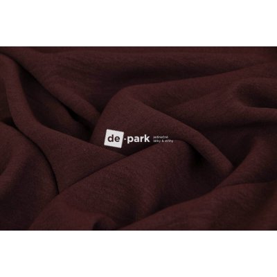 de-park Mačkaná pružná viskoza - čokoládová – Hledejceny.cz