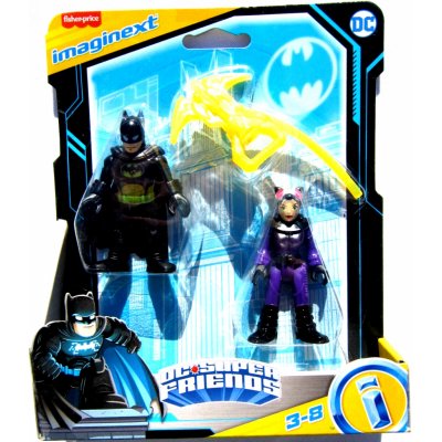 Mattel Imaginext DC Super Friends Batman & Catwoman Action