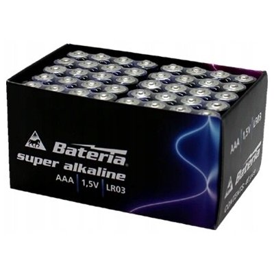 BATERIA Super Alkaline AAA LR03 1,5 V 40 ks 120037 – Hledejceny.cz