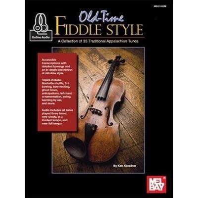 Old-Time Fiddle Style A Collection of 35 Traditional Appalachian Tunes noty na housle + audio