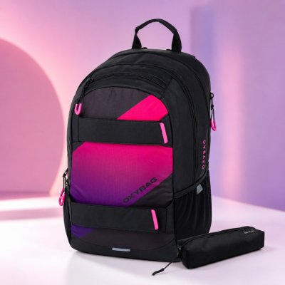 oxybag Studentský batoh + etue OXY Sport Ombre Girl – Hledejceny.cz