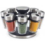 Cole & Mason Otočný stojan s kořenkami 8 ks – Sleviste.cz