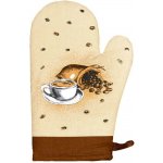 Frobyt Kuchyňská chňapka KÁVA, hnědá, 28x18cm – Zboží Dáma