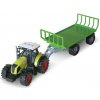 Auta, bagry, technika Dromader Traktor s vlečkou na valy sena se zvukem 30cm