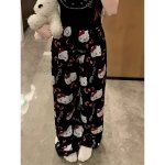 Hello Kitty kalhoty černé – Zboží Dáma