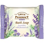 Green Pharmacy toaletní mýdlo s levandulí a lněným olejem 100 g