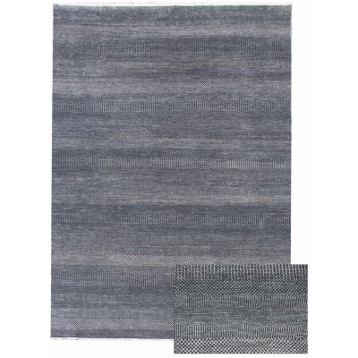 Diamond Carpets Diamond DC MCN Dark blue silver modrá – Zboží Mobilmania