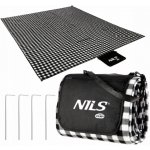 NILS CAMP NC2311 Pikniková deka 200x200 cm, černá – Hledejceny.cz