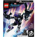 LEGO® Super Heroes 76204 Black Pantherovo robotické brnění, 124 dílků