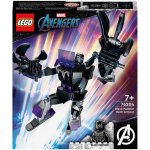 LEGO® Super Heroes 76204 Black Pantherovo robotické brnění, 124 dílků – Zboží Mobilmania