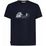 Icebreaker pánské merino triko s krátkým rukávem Mens Core SS Tee Canoe Companions midnight navy – Sleviste.cz