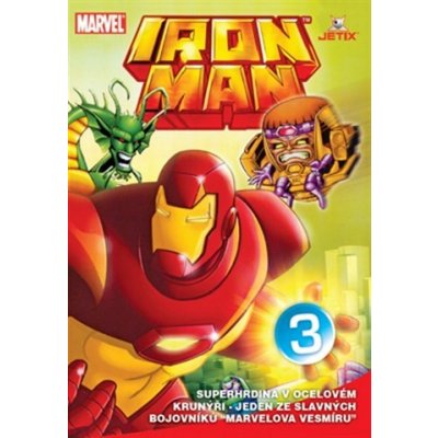 Iron Man 03 papírový obal DVD – Zboží Mobilmania