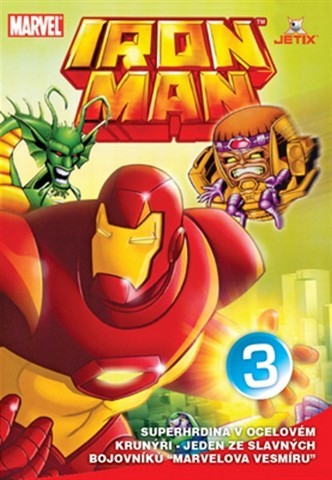 Iron Man 03 papírový obal DVD