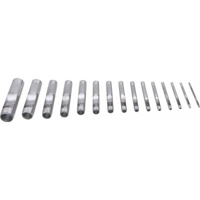 EXTOL CRAFT Děrovač kůže, sada 15ks, 2-22mm, 76700 – Zbozi.Blesk.cz