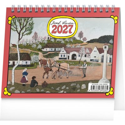 NOTIQUE stolní Josef Lada 16,5 × 13 cm 2027 – Sleviste.cz