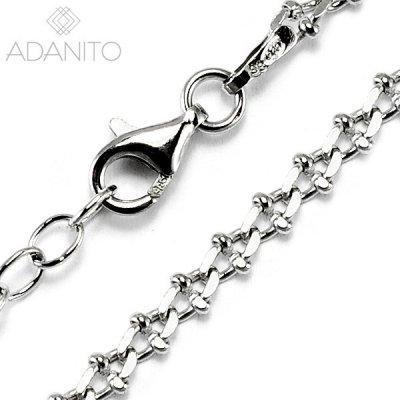 Adanito Stříbrný řetízek na nohu SSRK024269 – Zboží Dáma