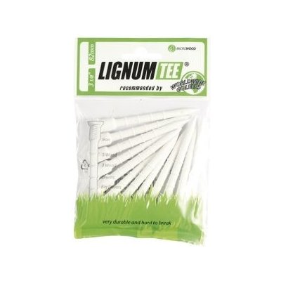 Lignum Tee Classic White Microwood 3 a 1/8" 12 ks bílá – Zboží Dáma