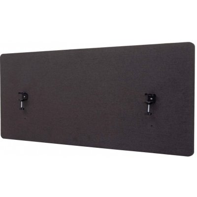 Design-Shop Akustický panel na stůl HWC-G75 dvoustěnná látka/textil 60 x 140 cm hnědo-šedá – Zboží Dáma
