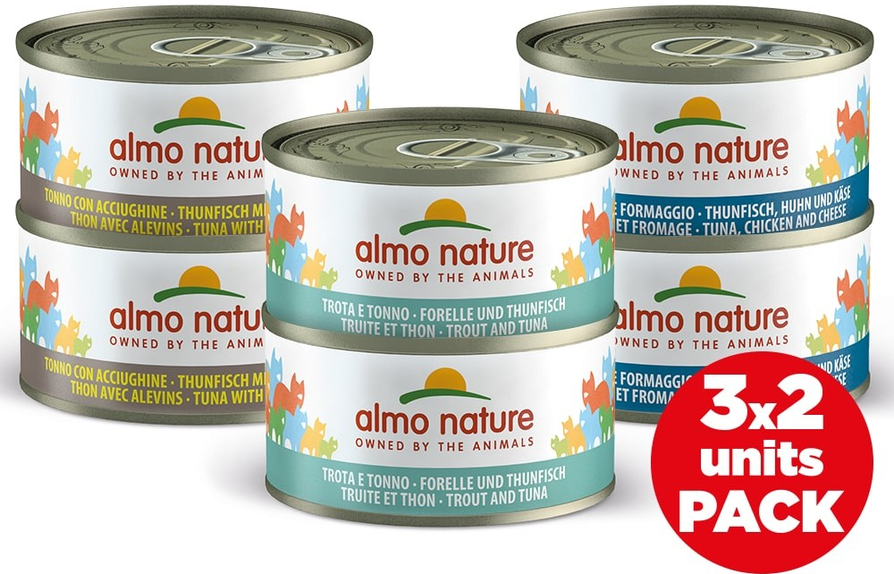 Almo Nature HFC Cat s rybou 6 x 70 g