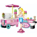 Mega Bloks Barbie VOZÍK SE ZMRZLINOU 80212 – Zboží Mobilmania