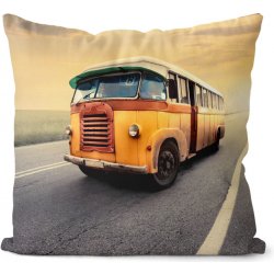 Impar Polštář Retro autobus 40x40