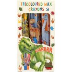 Dino World 3498750 šroubovací olejové voskovky s dinosaury 3 ks – Hledejceny.cz