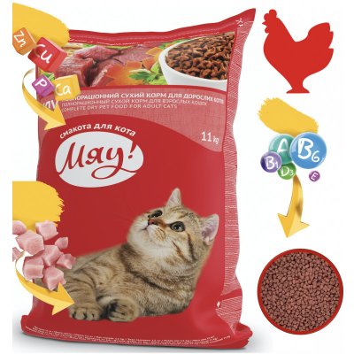 MIAU for adult cats with chicken 11 kg