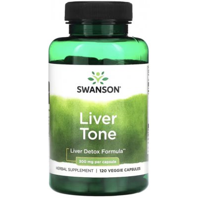 Swanson Liver Tone Detox Formula 300 mg 120 kapslí – Zboží Mobilmania
