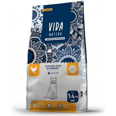 Kraftia VIDA NATIVA CAT Adult Chicken 1,4 kg – Hledejceny.cz