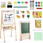 Janod Magnetická a křídová tabule Splash výškově nastavitelná – Zbozi.Blesk.cz