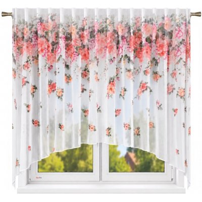 BytoTex Hotová záclona z etaminy Azalea 400x150 cm – Hledejceny.cz