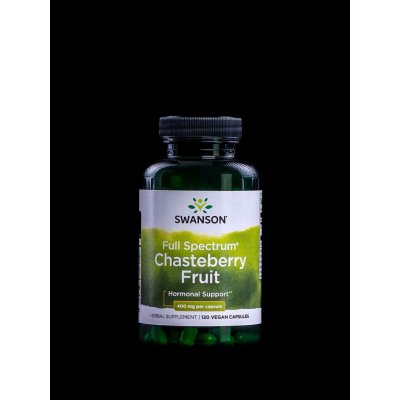 Swanson Chasteberry Fruit Drmek obecný 400 mg 120 kapslí – Hledejceny.cz