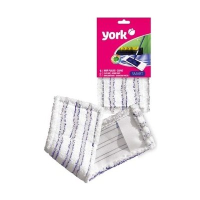 York Náhrada na mop SMART plochý s mikrovláknem 40,5 x 10,5 cm