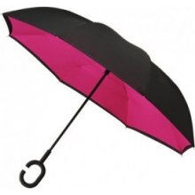 Liberty deštník s obráceným otevíráním a zavíráním růžový