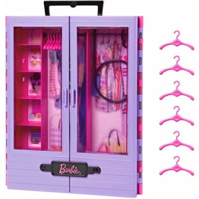 MATTEL Barbie Fashionistas Šatní skříň – Zboží Mobilmania