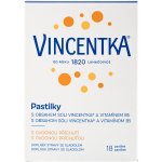 Vincentka pastilky bylinné 18 tablet – Zboží Dáma