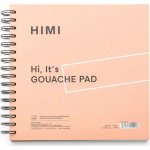 Himi kroužkový pořadač Gouache Pink 21 5 x 21 5 cm 50 listů – Zboží Dáma