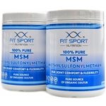 FitSport Nutrition 2x 100% Pure MSM Methylsulfonylmethan 500 g Organic Sulfur – Hledejceny.cz