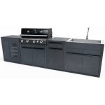Outdoorchef Venkovní modulární kuchyň SET 6 HEAT X-415 30MB GRANIT (OCSET6X415) – Hledejceny.cz
