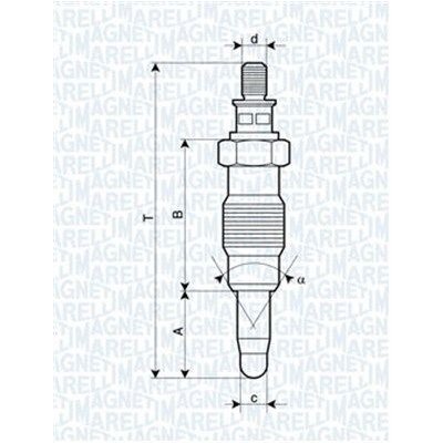 Zhavici svicka MAGNETI MARELLI 062900008304 – Zboží Mobilmania