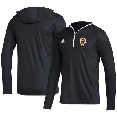 adidas Boston Bruins Team Long Sleeve Quarter-Zip Hoodie T-Shirt Black – Zbozi.Blesk.cz