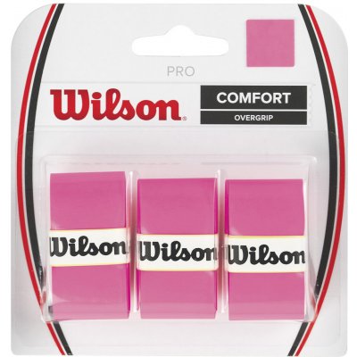 Wilson Pro overgrip 3ks růžová – Hledejceny.cz