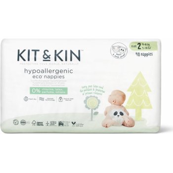 Kit & Kin eko plenky 2 5-8 kg 40 ks