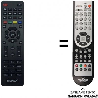 Dálkový ovladač Predátor Maxxo DVB -T2 ANDROID BOX – Zboží Živě
